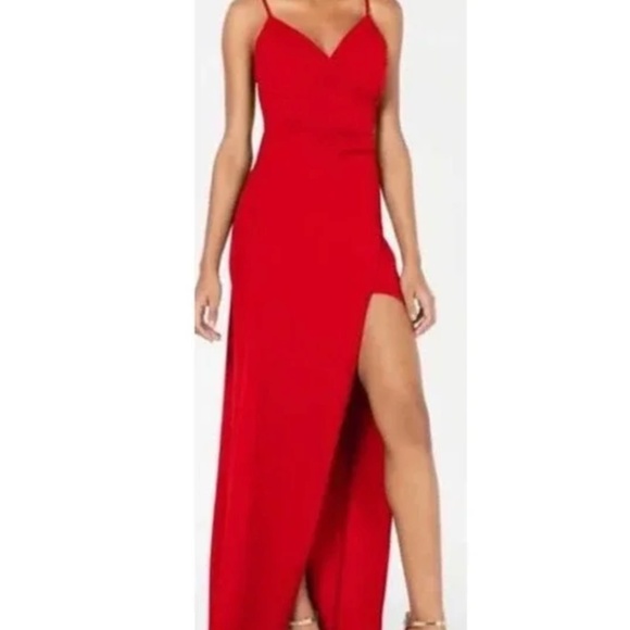 NWT Emerald Sundae Red Bodycon Dress - Picture 5 of 5